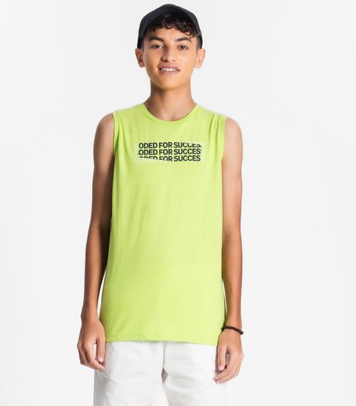 Regata Juvenil Menino Minty Verde