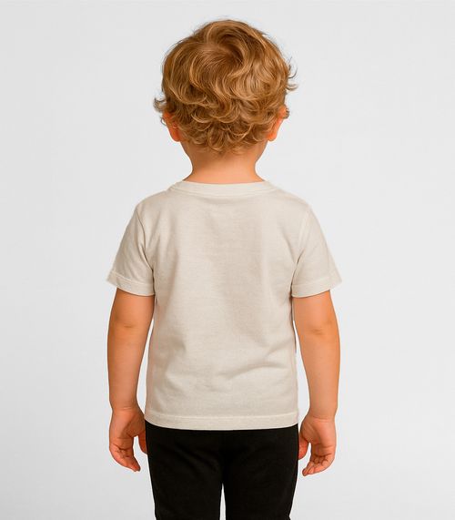 Camiseta Infantil Menino Trick Nick Bege