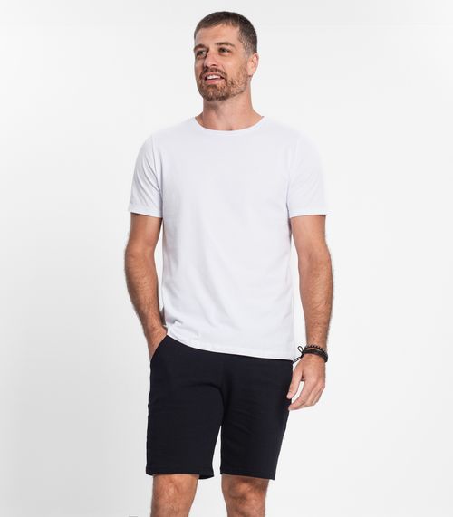 Bermuda Moletom Masculina Select Preto
