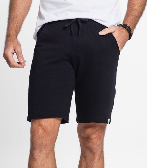 Bermuda Moletom Masculina Select Preto