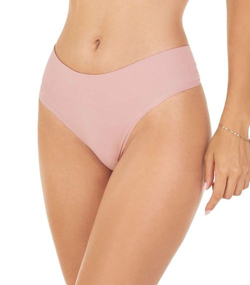 Calcinha Fio Cós Largo sem Costura Zee Rucci Rosa