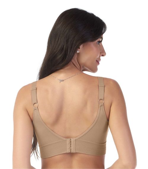 Sutiã Comfort Anatômico com Bojo Removível Bege