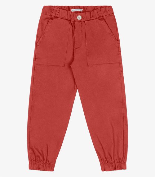 Calça Sarja Infantil Menino Trick Nick Marrom