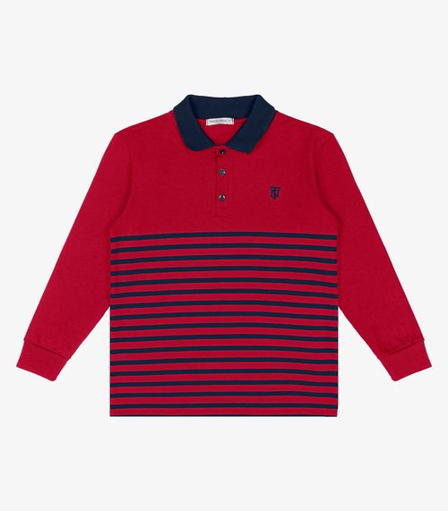 Polo Infantil Menino Trick Nick Vermelho