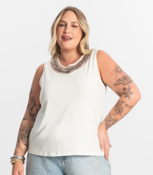 Regata Feminina Secret Glam Bege