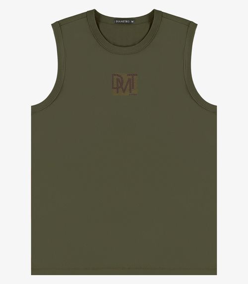 Machão Masculino em Meia Malha Diametro Verde