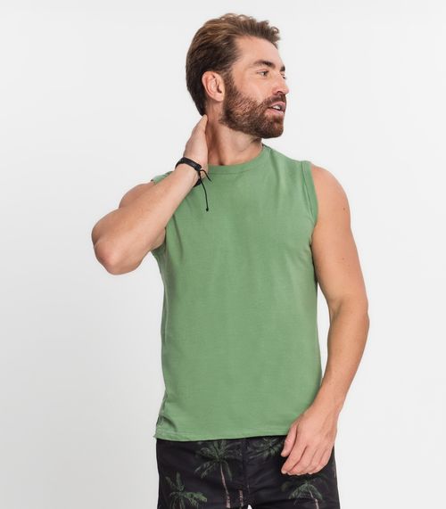 Regata Masculina Básica Rovitex Verde