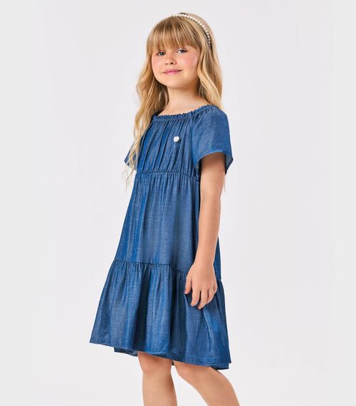 Vestido Liocel Trick Nick Azul