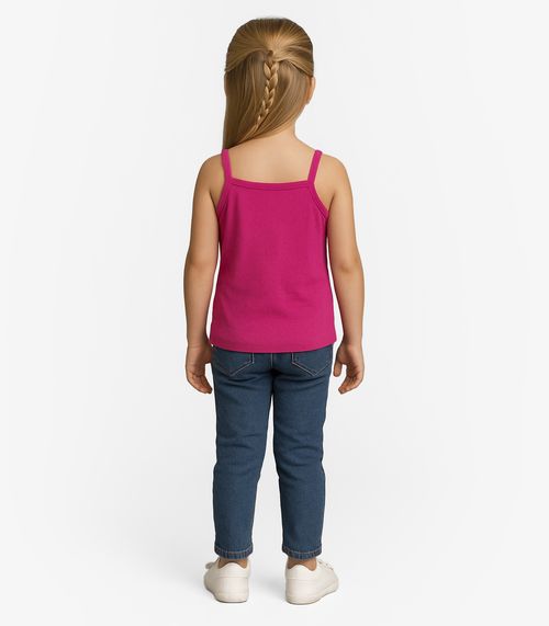 Blusa Feminina Infantil Infinita Cor Rosa