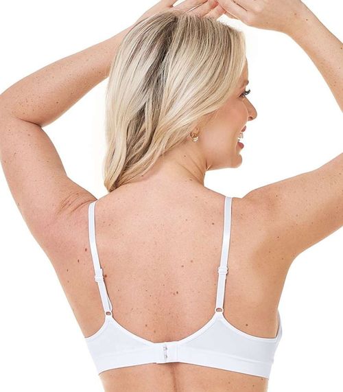 Sutiã Comfort Com Bojo Sem Costura Zee Rucci Branco