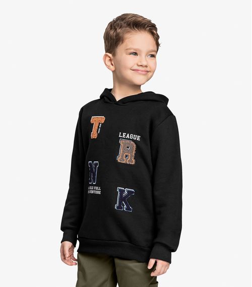 Conjunto Infantil Blusão Com Calça Trick Nick Preto