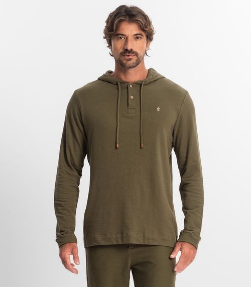 Moletom Masculino Com Capuz Diametro Verde
