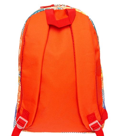 Mochila Escolar Feminina Estampa Floral Clio Vermelho