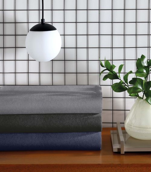 Lençol Avulso Liso Casal Fusion Vivaldi Azul