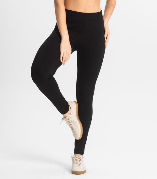 Legging Feminina em Cotton Pesado Select Preto