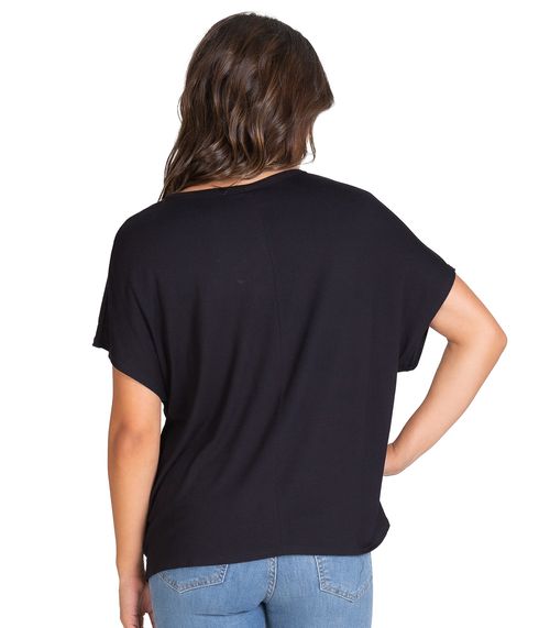 Blusa Malha Visco Premiere Preto