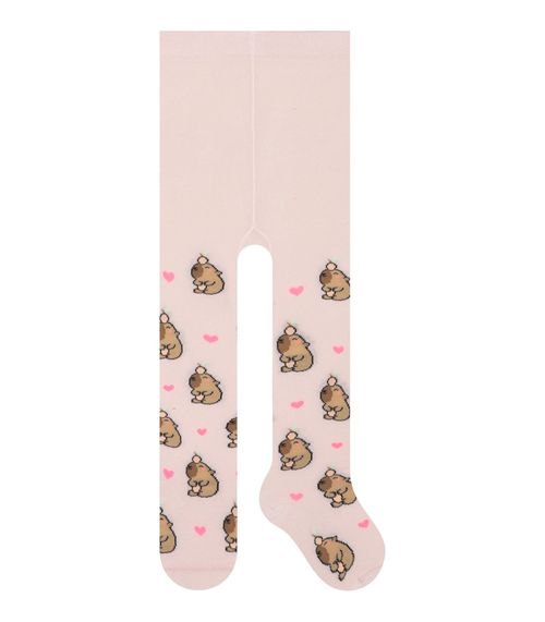 Meia Calça Infantil Selene Rosa