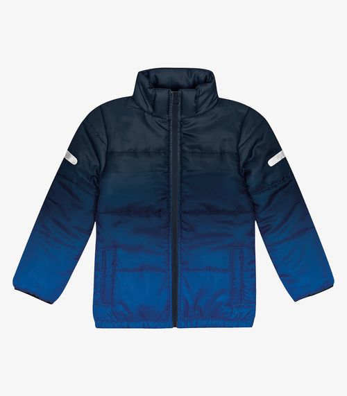 Jaqueta Puffer Infantil Masculina Trick Nick Azul
