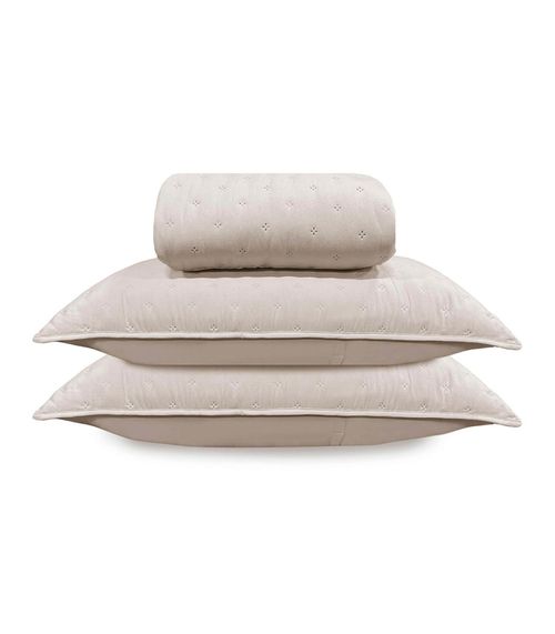 Cobre Leito Queen Soft Dream Vivaldi Bege