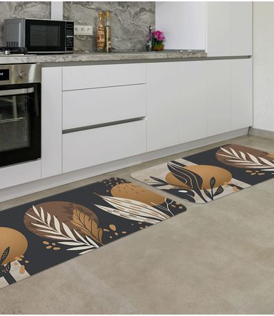 Jogo De Tapetes Para Cozinha Wevans Amarelo