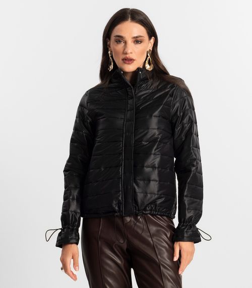Jaqueta Feminina Microfibra Endless Preto