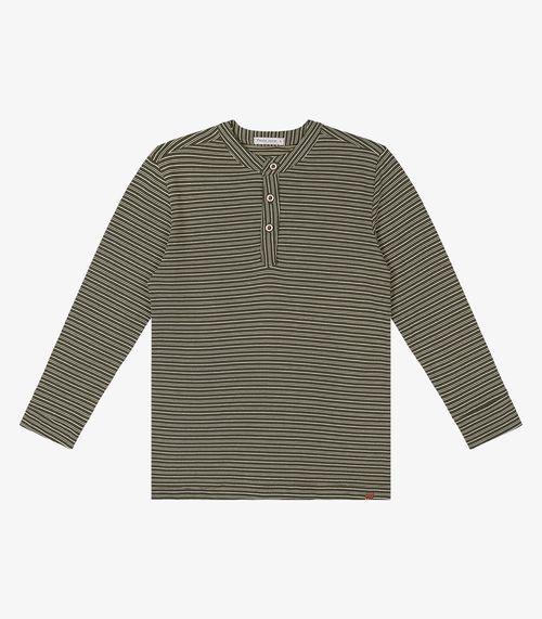 Camiseta Infantil Menino Manga Longa Trick Nick Verde