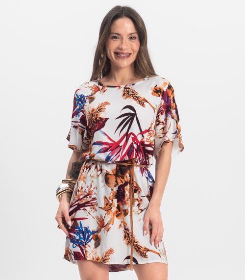 Vestido Adulto Feminino Infinita Cor Rosa