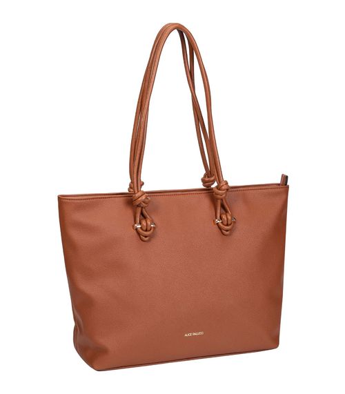 Bolsa Shopper Alice Palucci Marrom