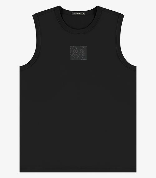 Machão Masculino em Meia Malha Diametro Preto