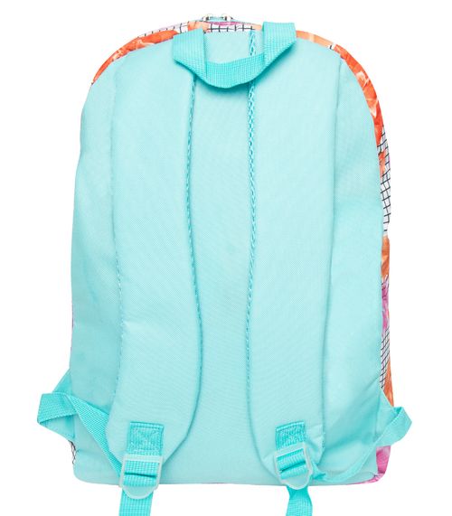 Mochila Escolar Feminina Estampa Floral Clio Verde
