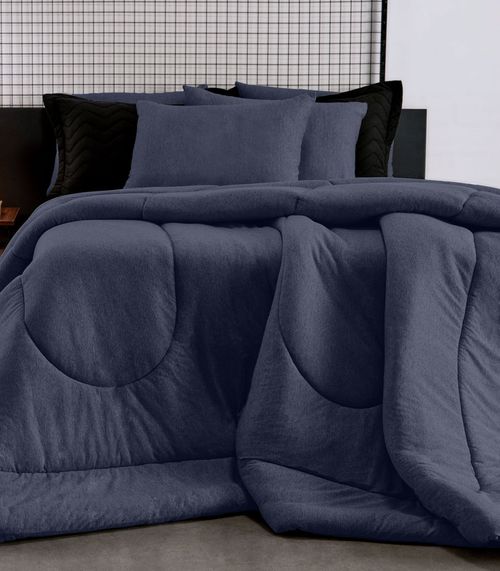 Edredom Casal Fusion Vivaldi Azul