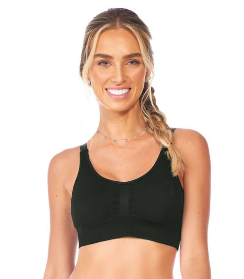 Sutiã Comfort Anatômico com Bojo Removível Preto