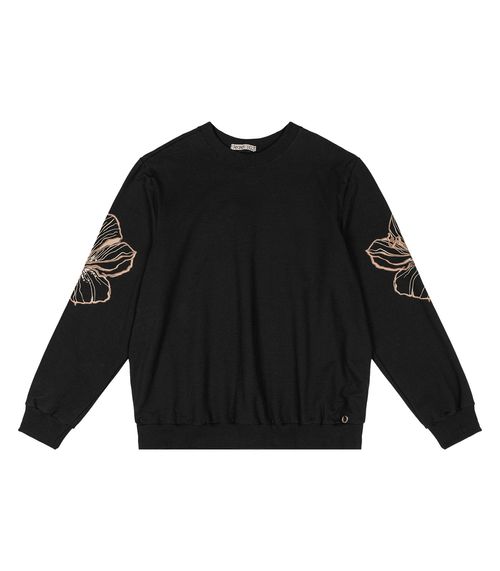 Blusão Feminino Plus Size Secret Glam Preto