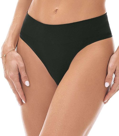 Calcinha Fio Cós Largo sem Costura Zee Rucci Preto