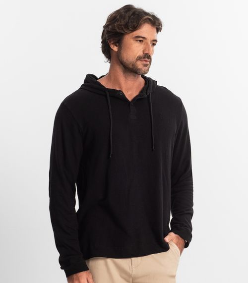 Moletom Masculino Com Capuz Diametro Preto