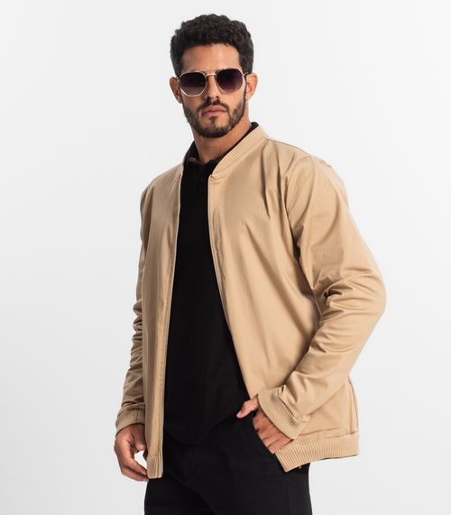 Jaqueta Masculina Em Sarja Diametro Marrom