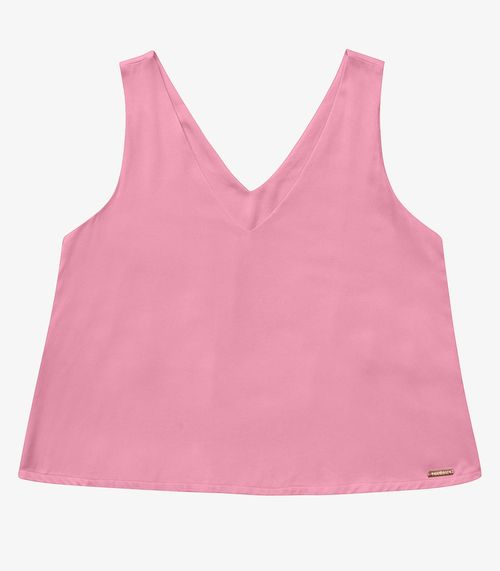 Regata Feminina de Viscose Rovitex Rosa