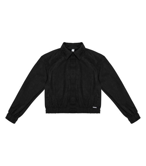 Jaqueta Suede Feminina Rovitex Preto