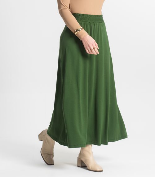 Saia Midi Feminina Select Verde