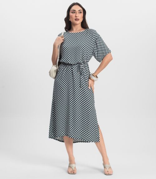 Vestido Midi Infinita Cor Verde