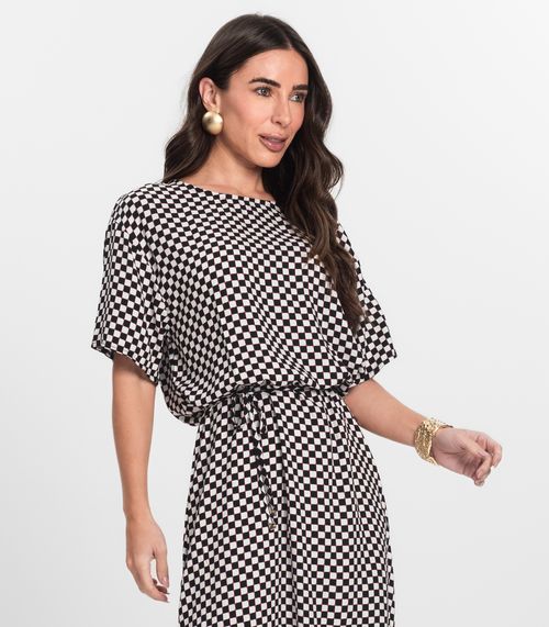 Vestido Midi Infinita Cor Preto