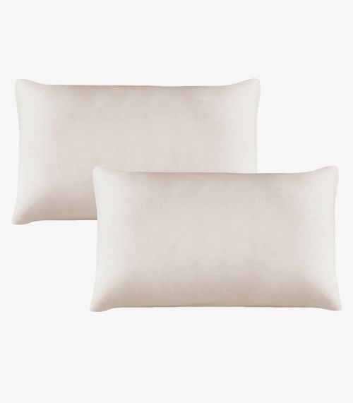 Kit 2 Fronhas Avulsas Lisas Vivaldi Off White