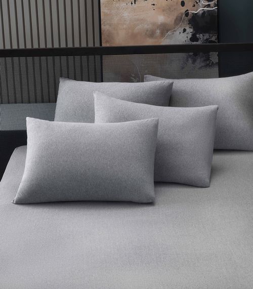 Kit 2 Fronhas Avulsa Lisa Fusion Vivaldi Cinza