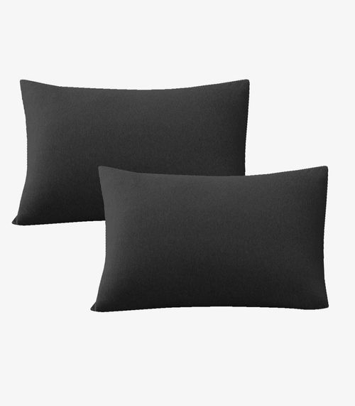 Kit 2 Fronhas Avulsas Lisas Fusion Vivaldi Cinza