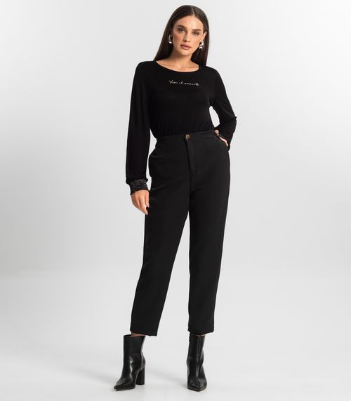 Calça Feminina Alfaiate Endless Preto