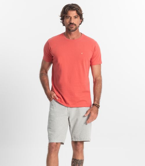 Bermuda Masculina Sarja Com Bolsos Shift Cinza