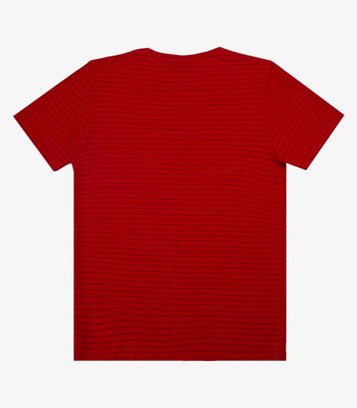 Camiseta Masculino em Cotton Rovitex Vermelho