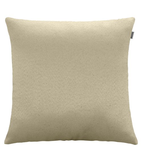 Capa De Almofada Jacquard Liso Adomes Bege