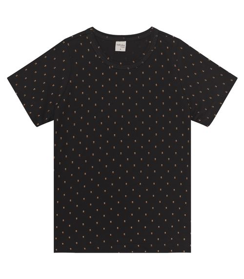 Camiseta Infantil Masculina Infinita Cor Preto