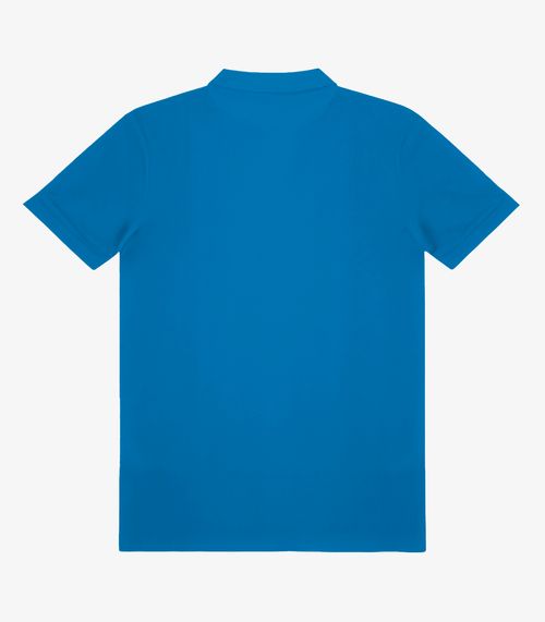 Polo Masculina Piquet Básica Select Azul